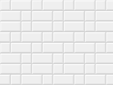 Stepped White Brick Vinyl Wrap Pattern~Rwraps Series 914 Digitally Printed Vinyl Wrap~0