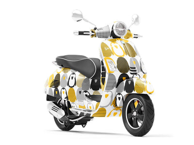 Stern Principle Marine Life Vespa Scooter Wrap Film