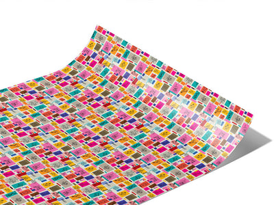 Sticky Note Doodles Sticker Bomb Vinyl Wraps~Rwraps Series 914 Digitally Printed Vinyl Wrap~1