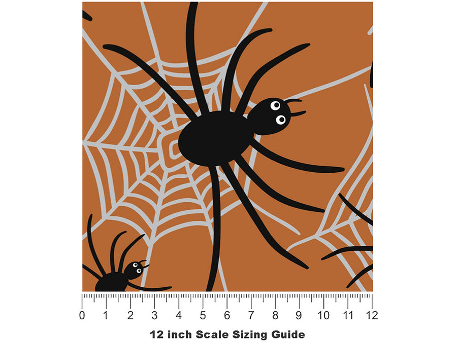 Sticky Situation Bug Vinyl Film Pattern Size 12 inch Scale~Rwraps Sticky Situation Bug Sizing Chart~2
