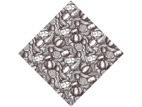 Still Life Harvest Gardening Vinyl Wrap Pattern