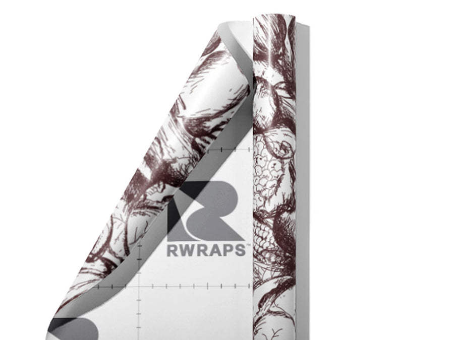 Still Life Harvest Gardening Wrap Film Sheets~Rwraps Series 914 Still Life Harvest Gardening Scrolled Sheet~3