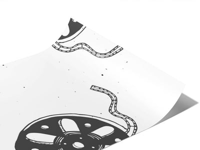 Still Reeling Movie Vinyl Wraps~Rwraps Series 914 Digitally Printed Vinyl Wrap~0