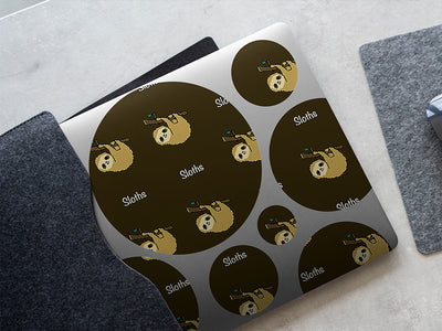 still rendering animal DIY Laptop Stickers
