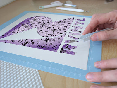 stinging scorpion astrology Easy Weed Craft Vinyl