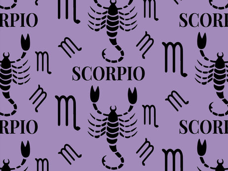 Stinging Scorpion Astrology Vinyl Wrap Pattern~Rwraps Series 914 Digitally Printed Vinyl Wrap~0