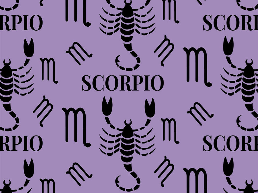 Stinging Scorpion Astrology Vinyl Wrap Pattern~Rwraps Series 914 Digitally Printed Vinyl Wrap~0