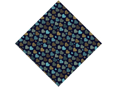 Stitched Together Heart Vinyl Wrap Pattern