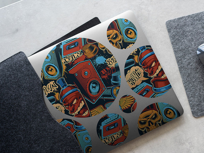 stomping ground graffiti DIY Laptop Stickers