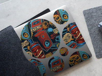 stomping ground graffiti DIY Laptop Stickers