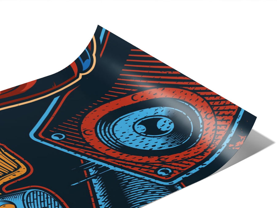 Stomping Ground Graffiti Vinyl Wraps~Rwraps Series 914 Digitally Printed Vinyl Wrap~0
