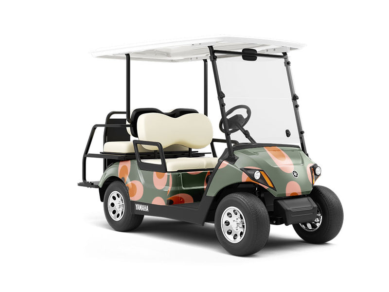 Stone Ponies Retro Wrapped Golf Cart