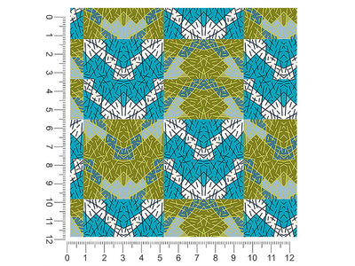 storm drain art deco 1ft x 1ft Craft Sheets