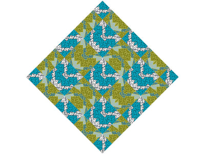 Storm Drain Art Deco Vinyl Wrap Pattern