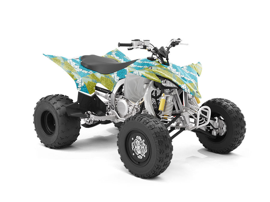 Storm Drain Art Deco ATV Wrapping Vinyl