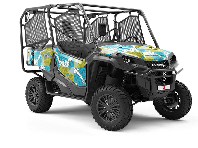Storm Drain Art Deco Utility Vehicle Vinyl Wrap
