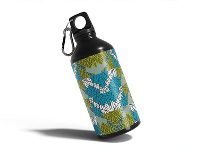 storm drain art deco Water Bottle DIY Stickers