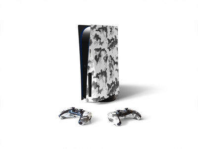storm graffiti camouflage Sony PS5 DIY Skin