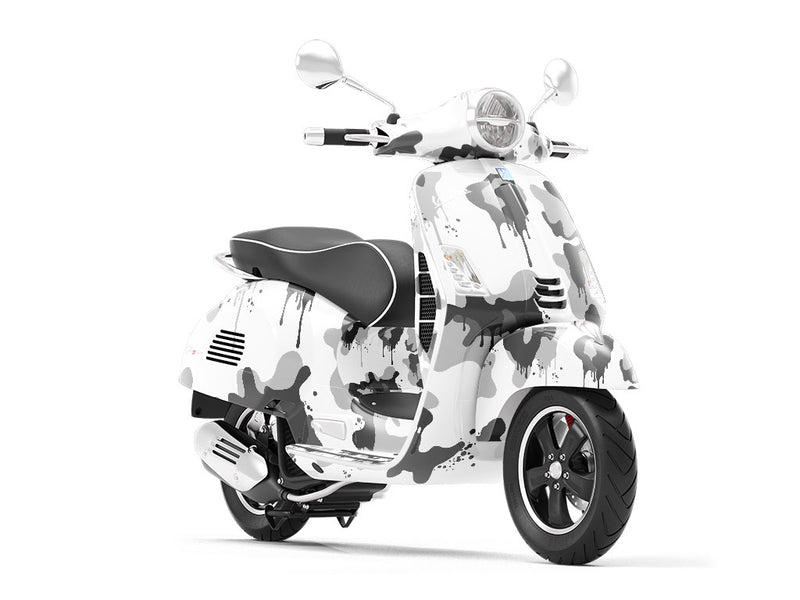 Storm Graffiti Camouflage Vespa Scooter Wrap Film