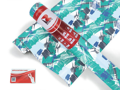 stormy memories abstract geometric Craft Vinyl Roll