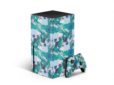 stormy memories abstract geometric XBOX DIY Decal