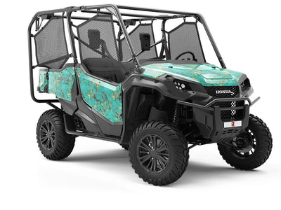 Stormy Mountain Gemstone Utility Vehicle Vinyl Wrap