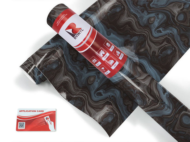 stormy night epoxy resin Craft Vinyl Roll