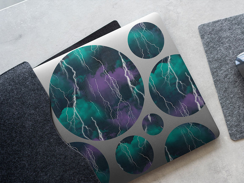 stormy weather sky DIY Laptop Stickers