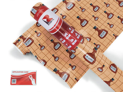 straight up alcohol Craft Vinyl Roll