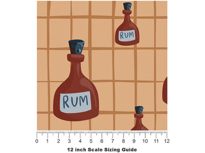 Straight Up Alcohol Vinyl Film Pattern Size 12 inch Scale~Rwraps Straight Up Alcohol Sizing Chart~2