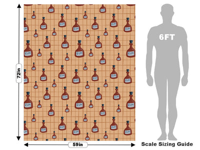Straight Up Alcohol Vehicle Wrap Scale~Rwraps Series 914 Straight Up Alcohol Measurements~1