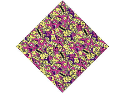 Strange Visitors Sticker Bomb Vinyl Wrap Pattern