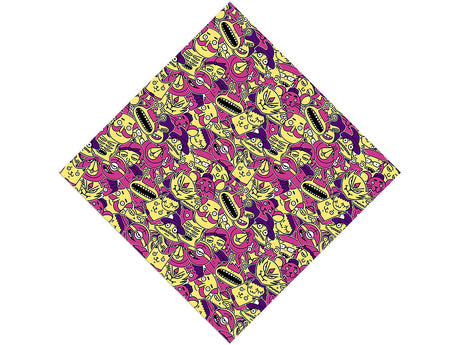 Strange Visitors Sticker Bomb Vinyl Wrap Pattern