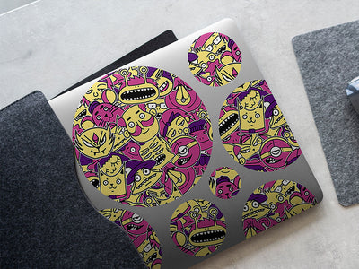 DIY Laptop Stickers
