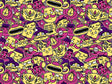 Strange Visitors Sticker Bomb Vinyl Wrap Pattern~Rwraps Series 914 Digitally Printed Vinyl Wrap~0