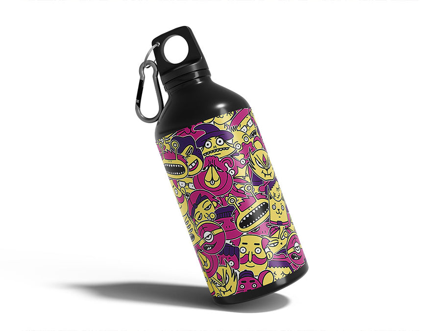 Water Bottle DIY Stickers
