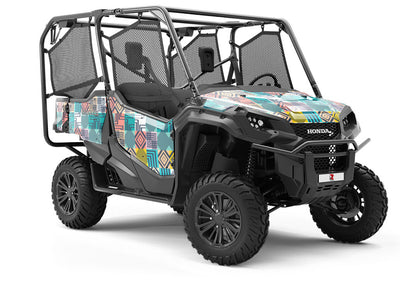 Stranger Than Mosaic Utility Vehicle Vinyl Wrap