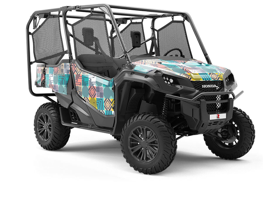 Stranger Than Mosaic Utility Vehicle Vinyl Wrap