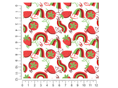 strawberry hill fruit 1ft x 1ft Craft Sheets
