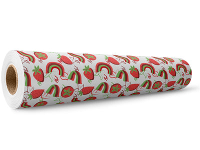 Strawberry Hill Fruit Wrap Film Wholesale Roll~Rwraps Series 914 Digitally Printed Vinyl Roll~5