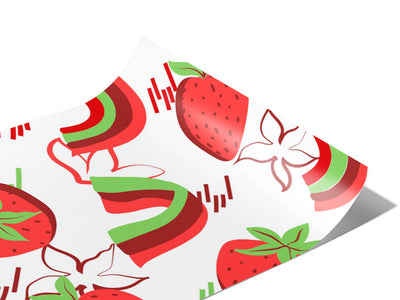 Strawberry Hill Fruit Vinyl Wraps~Rwraps Series 914 Digitally Printed Vinyl Wrap~0