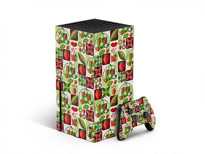 strawberry jam mosaic XBOX DIY Decal