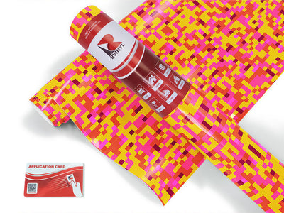 strawberry lemonade pixel Craft Vinyl Roll