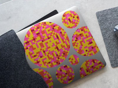 strawberry lemonade pixel DIY Laptop Stickers