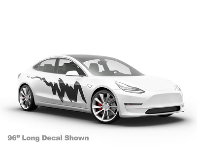 Streaks Car Sticker Body Graphic