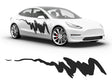 Streaks Body Graphic~Full Side Auto Decal Kit~0