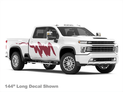 Streaks Truck Custom Vehicle Graphic