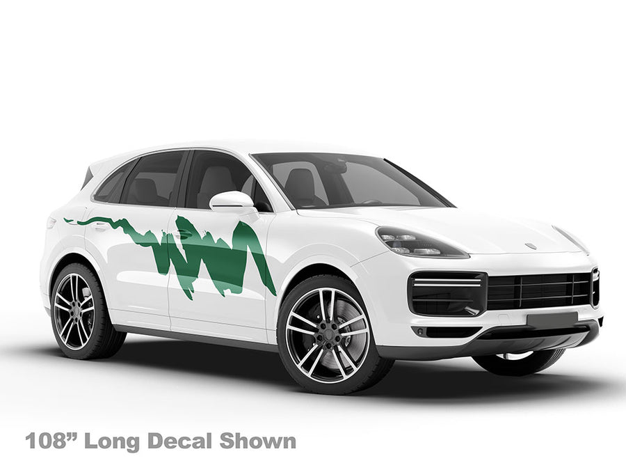 Streaks SUV Custom Body Graphic