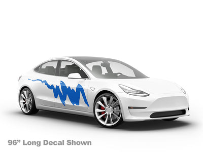 Streaks Car Sticker Body Graphic