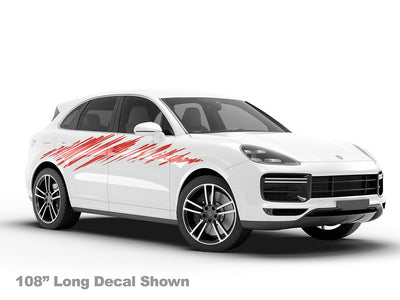 Street Chalk SUV Custom Body Graphic